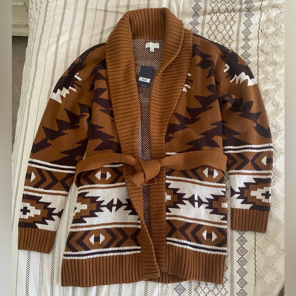 Lucky Brand Sweater with Belt